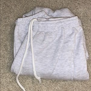 Brand new grey PrettyLittleThing sweatpants